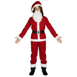 DEGUISEMENT GARCON PERE NOEL ENTREE DE GAMME TAILLE 7-9 ANS