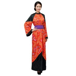 DEGUISEMENT GEISHA TRADITIONNELLE KIMONO TAILLE S A XL