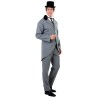 DEGUISEMENT GENTILHOMME GRIS 19EME GRIS TAILLE M/L