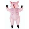 DEGUISEMENT GONFLABLE COCHON ROSE TAILLE UNIQUE 