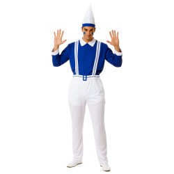 DEGUISEMENT GRAND SCHTROUMPF VELOURS TAILLE 54/56