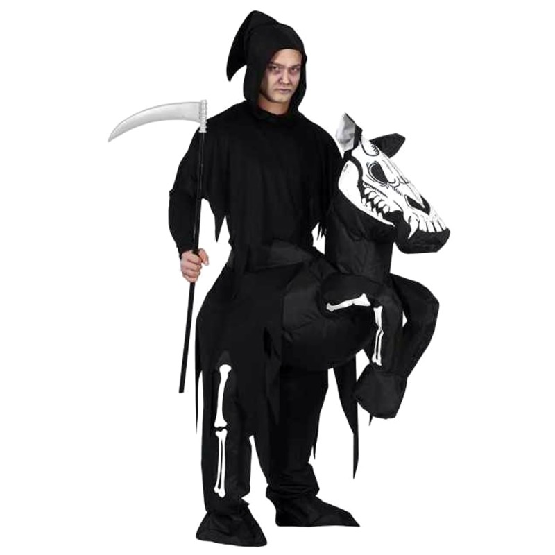 DEGUISEMENT HALLOWEEN CHEVALIER SQUELETTE TAILLE L 
