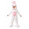 DEGUISEMENT LAPIN BLANC COMBI + CAPUCHE TAILLE 3/5 ANS 