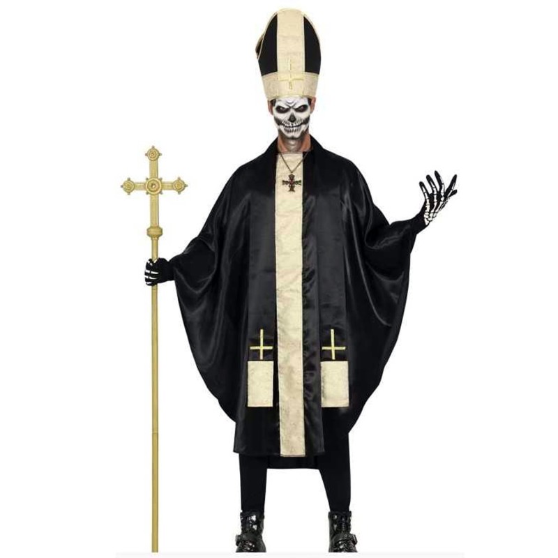 DEGUISEMENT HALLOWEEN PAPE NOIR TAILLE 52-54