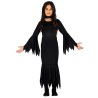 DEGUISEMENT HALLOWEEN SORCIERE VAMPIRE NOIR TAILLE 5-6 ANS 