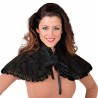 FAUX-COL EN DENTELLE NOIR 