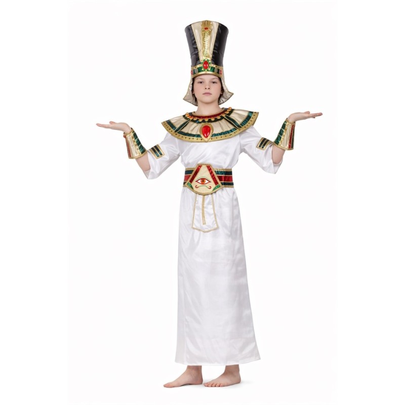 DEGUISEMENT PHARAONE BLANCHE TAILLE 116
