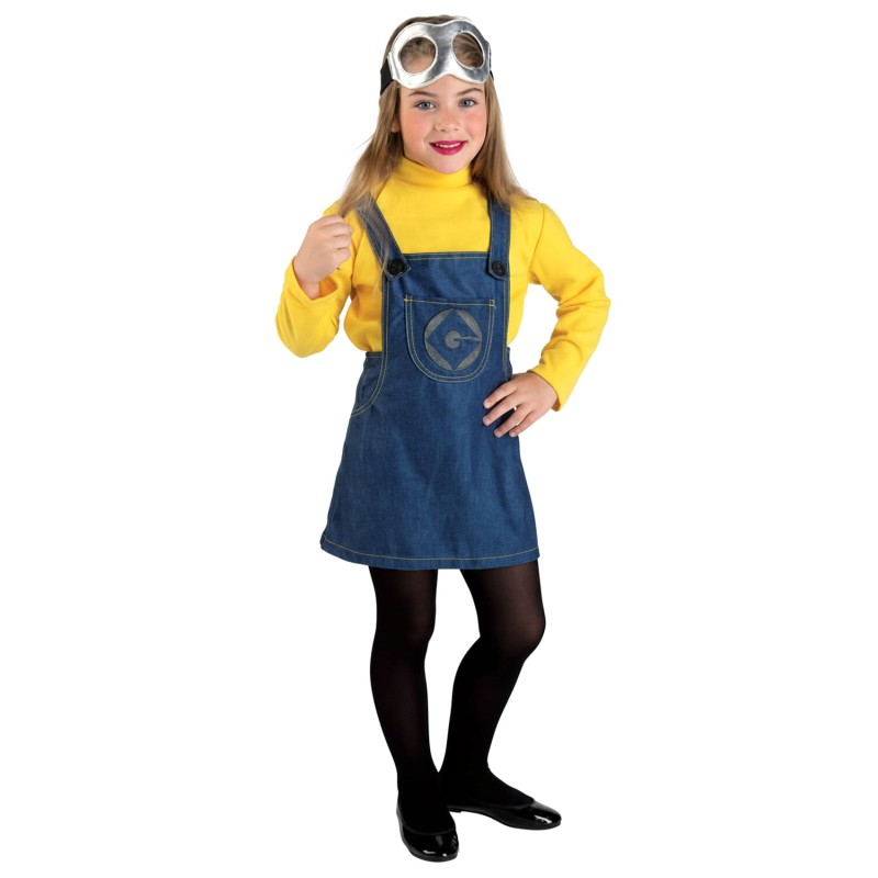 DEGUISEMENT MINIONS GIRL TAILLE 8 ANS 