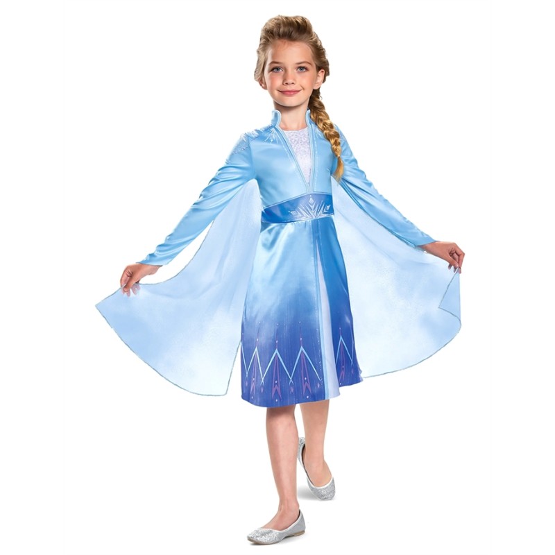 DEGUISEMENT CLASSIQUE BLANC ELSA LA REINE DES NEIGES TAILLE 2 ANS