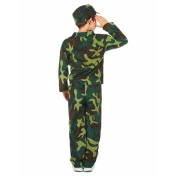 DEGUISEMENT SOLDAT MILITAIRE ENFANT TAILLE L 10/12 ANS