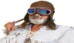 LUNETTES PILOTE MARRON 