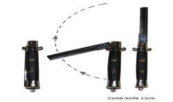 COUTEAU PEIGNE RETRACTABLE ANNEES 50