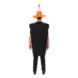 DEGUISEMENT FEU TRICOLORE TAILLE UNIQUE