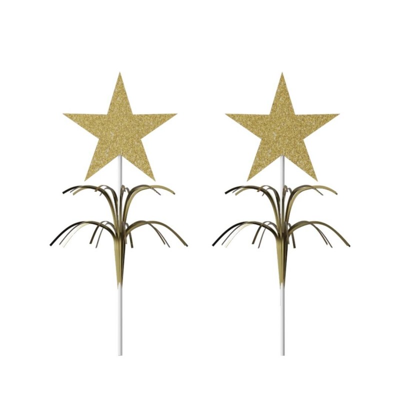 PIQUE ETOILE OR LOT DE 2