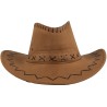CHAPEAU COW BOY MARRON