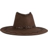 CHAPEAU COW BOY MARRON FONCE