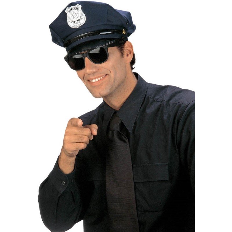CASQUETTE DE POLICE BLEU FONCE