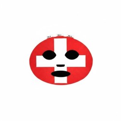 STICKER DE FACE DRAPEAU SUISSE