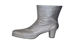 BOTTES TALON PAILLETEES ARGENT TAILLE 40-41