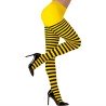 COLLANT ADULTE ABEILLE JAUNE RAYE NOIR TAILLE XL