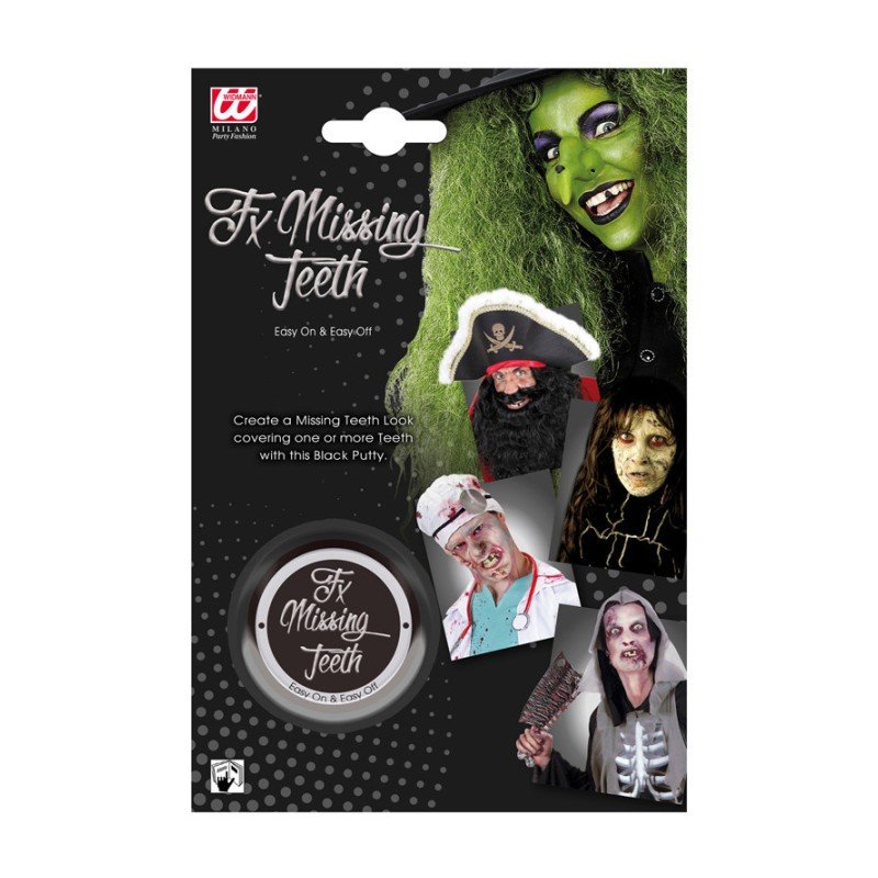 MAQUILLAGE NOIR A DENTS OU DENT MANQUANTE 7.2 ML