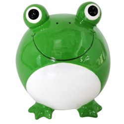 TIRELIRE GRENOUILLE 12 X 12 X 12 CM