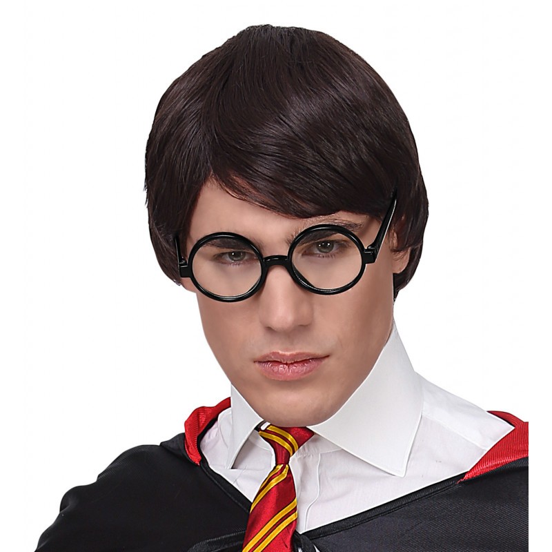 LUNETTES INTELLO NOIRES RONDES TYPE MAGICIEN HARRY POTTER