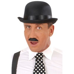 CHAPEAU MELON FEUTRINE NOIR