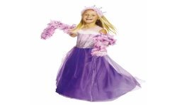 DEGUISEMENT PRINCESSE PEGASUS RAIPONCE VIOLETTE TAILLE 5-6 ANS