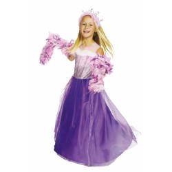 DEGUISEMENT PRINCESSE PEGASUS RAIPONCE VIOLETTE TAILLE 5-6 ANS