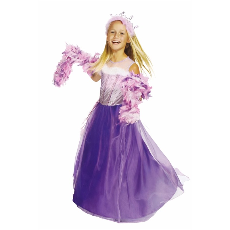 DEGUISEMENT PRINCESSE PEGASUS RAIPONCE VIOLETTE TAILLE 5-6 ANS