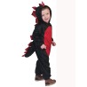 DEGUISEMENT DRAGON ROUGE/NOIR TAILLE 8 ANS 