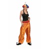 DEGUISEMENT PANTALON ORANGE CEINTURE ROUGE GENIE ALADIN FEMME TAILLE UNIQUE