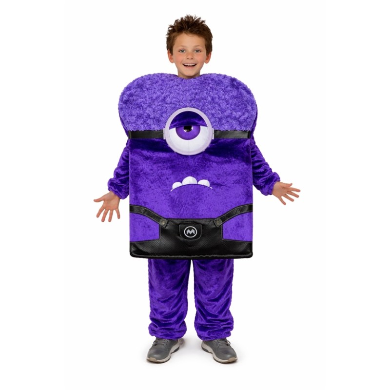 DEGUISEMENT MINION VIOLET TAILLE UNIQUE ENFANT
