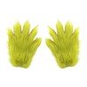 GANTS VERT POILUS THE GRINCH ™ GRINCHEUX DE NOEL
