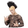 PERRUQUE PUNK CRETE NOIRE HOMME