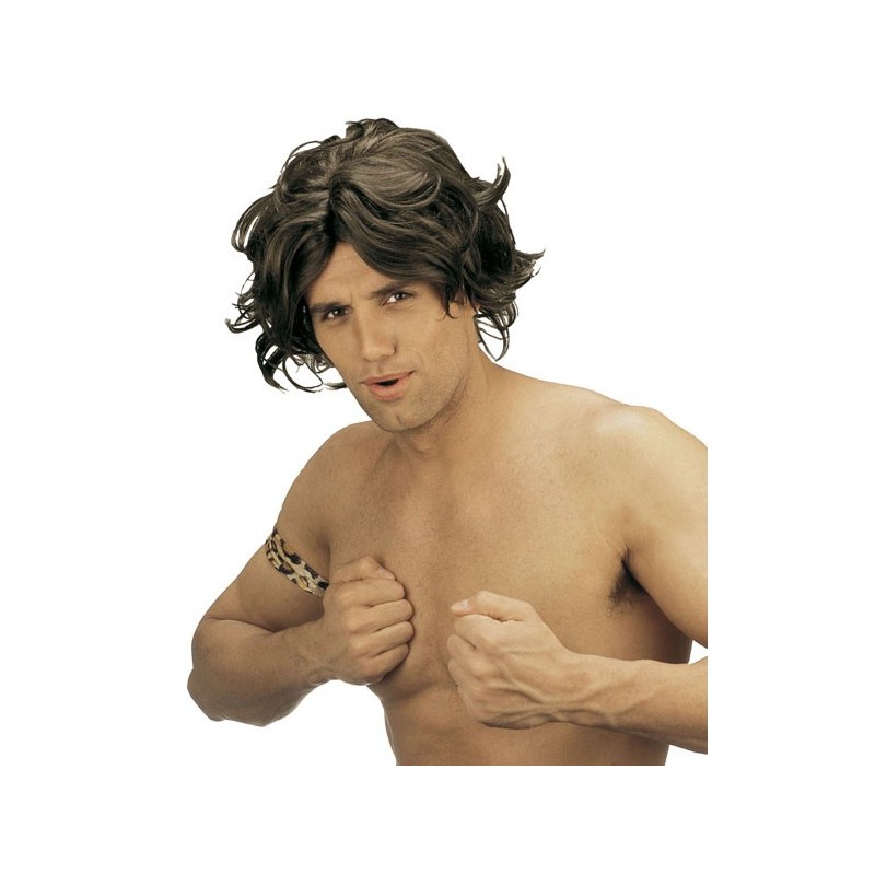 PERRUQUE HOMME CHEVEUX COURTS CHATAIN