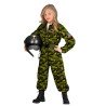 DEGUISEMENT COMBINAISON DE CAMOUFLAGE PILOTE DE CHASSE ENFANT TAILLE 116