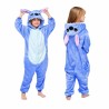 DEGUISEMENT STITCH ALIEN CREATURE BLEUE KIGURUMI TAILLE 110