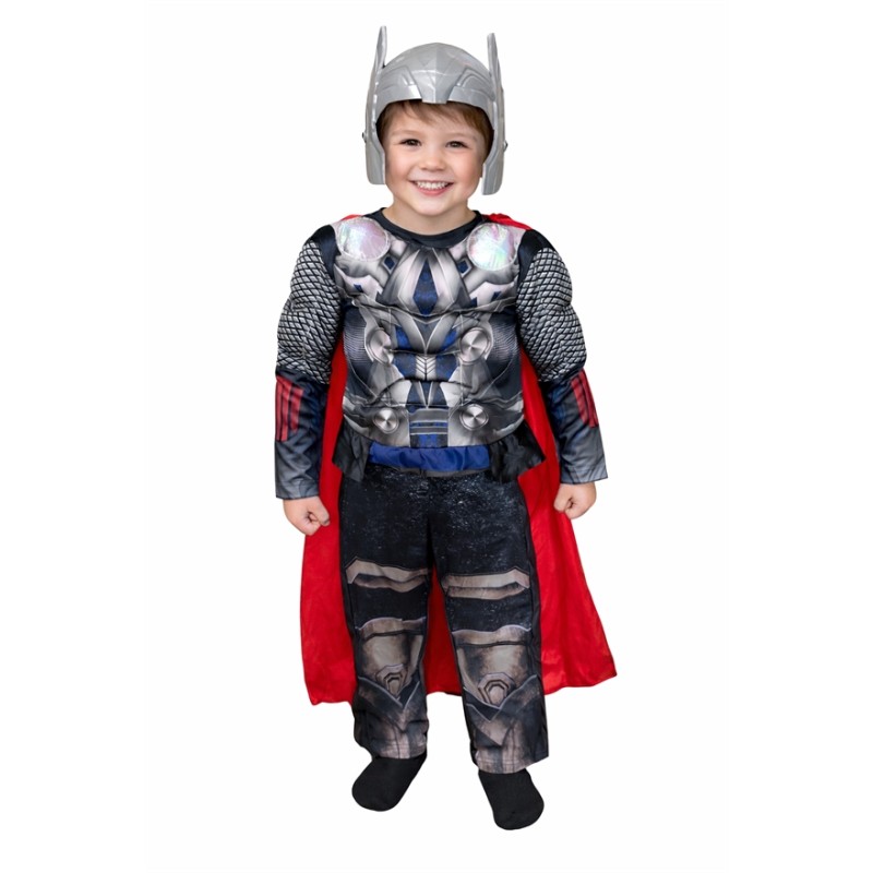 DEGUISEMENT THOR MASQUE RIGIDE TAILLE 10 ANS