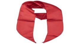 FOULARD SATIN ROUGE 10 X 160 CM