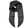 FOULARD SATIN NOIR 10 X 160 CM