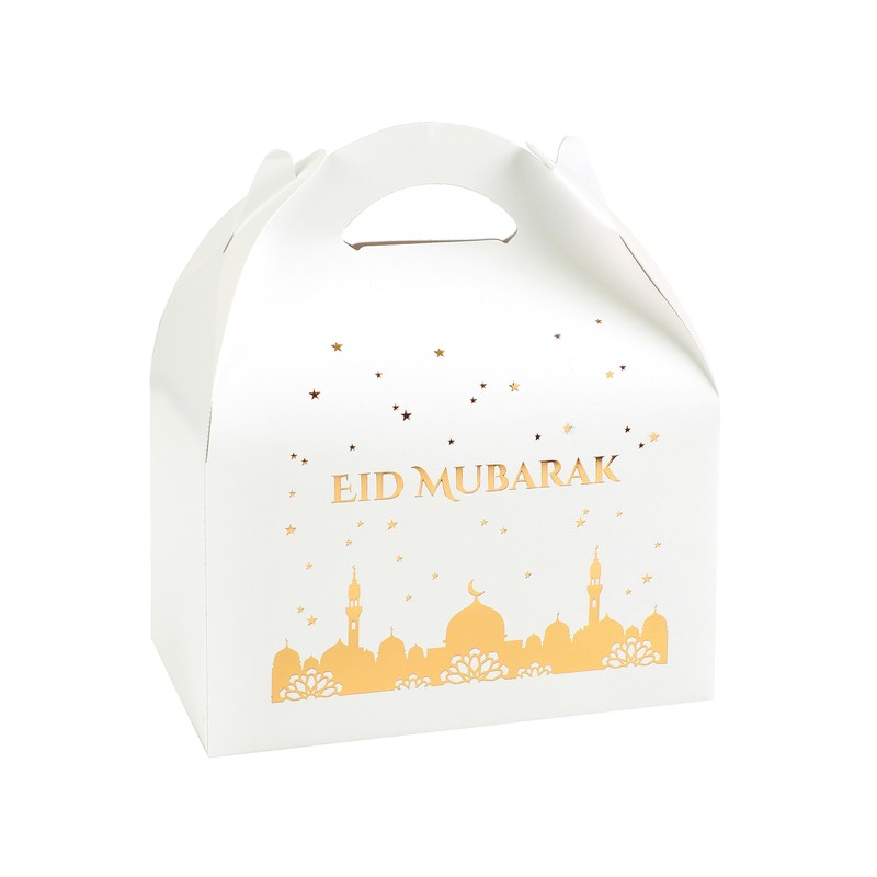 4 BOITES A GATEAUX EID MUBARAK 