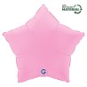 BALLON METALLIQUE ETOILE 46 CM MATTE SAKURA PINK OU ROSE