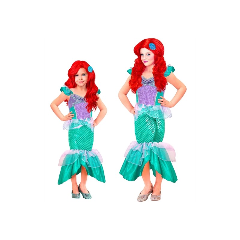 DEGUISEMENT ENFANT SIRENE TAILLE 140 CM 