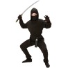 DEGUISEMENT NINJA NOIR TAILLE 128 CM