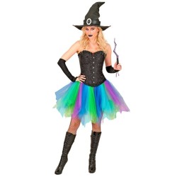 TUTU BLEU AZUR VERT VIOLET ADULTE TAILLE UNIQUE