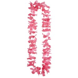 COLLIER HAWAI FLEURS ROSES