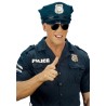 LUNETTES FORME PILOTE VERRES MIROIRS POLICE