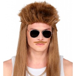 1 MOUSTACHE BLONDE DIFFERENTES FORMES